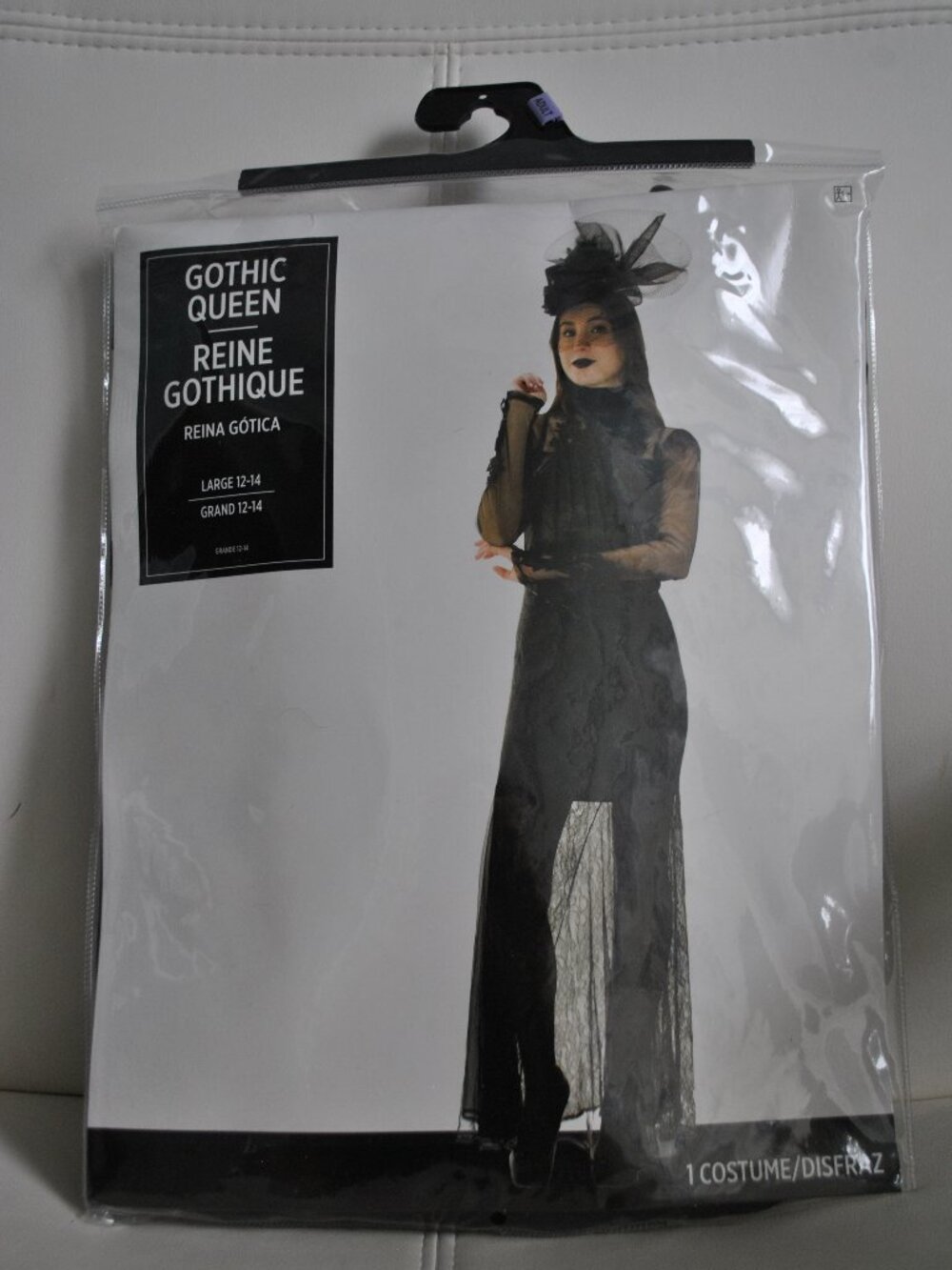 Gothic Queen Adult Costume Fancy Halloween Cosplay Women Large 12-14 Modern Hero
